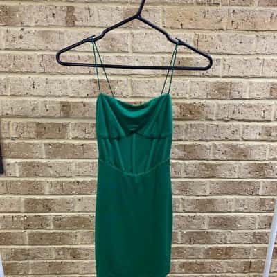 Ava & Ever Womens go bestie dress green Size 6 