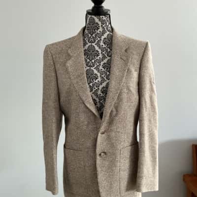  Womens  Size M Blazer Beige / Brown 