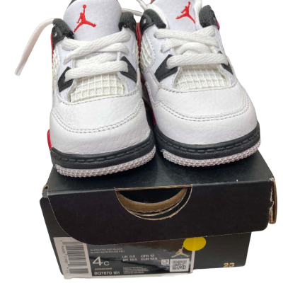 Kids Nike Jordan 4 Retro (TD) Size 4 c UK 3.5