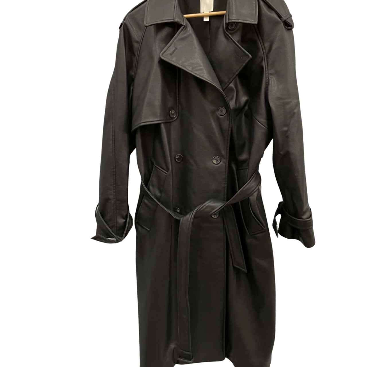 H&M Mens Size L Winter Coat Black (s)