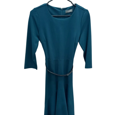 Jacqui-E Womens  Size XS Emerald Green Dress 