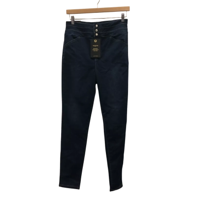Portmans Womens  Size 14 Ankle Length High Rise Jeans  Navy Blue BNWT$99