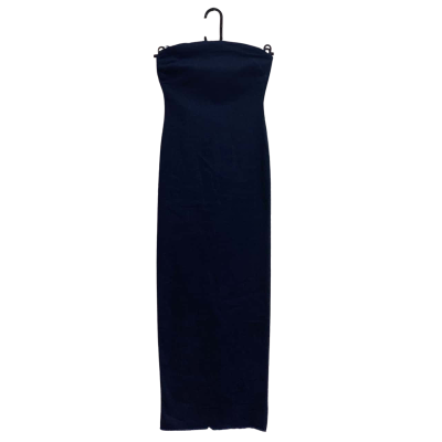 Zara Womens  Size S Denim Dress Navy Blue 