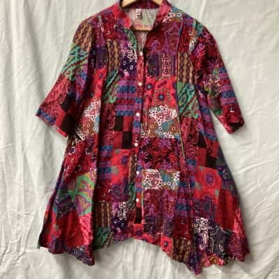  Hourglass Womens  Size S Casual Dress Multicoloured B