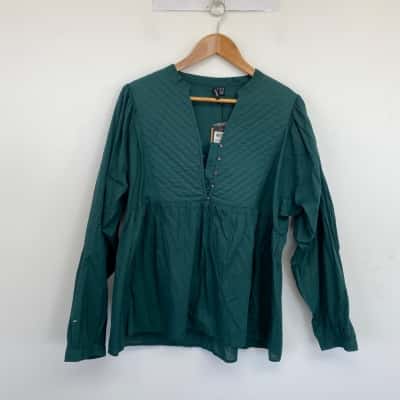 Vero Moda Sea Moss Long Sleeve VMTONI Top  Size XL