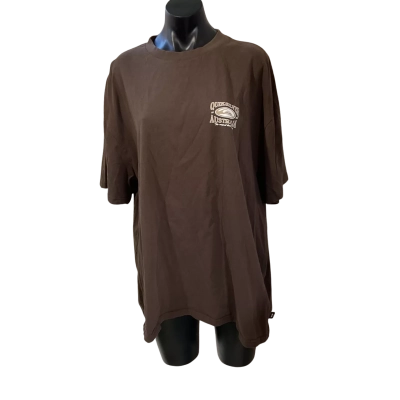Quicksilver Mens  Size XXL Short Sleeve T-shirt Brown 