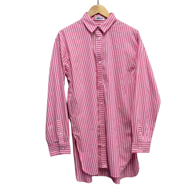 Shirty Womens  Size L / M Button Up Shirt Pink  