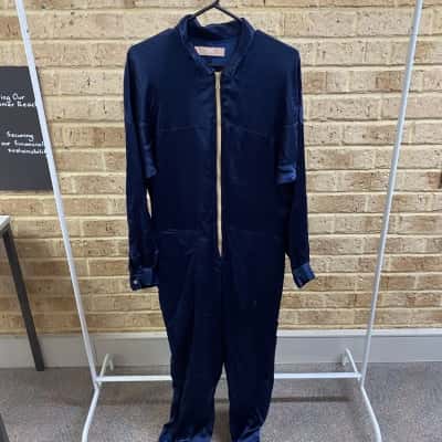 Cali dreaming Womens navy flightsuit Size L 