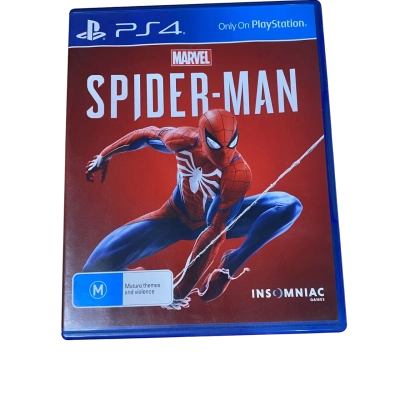 PS4 SpiderMan game 