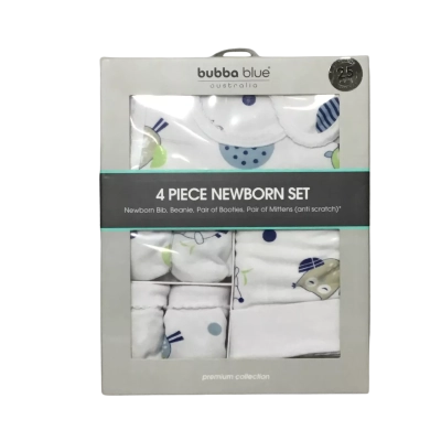 Bubba Blue 4 Piece Newborn Set