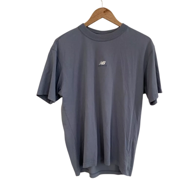 New Balance Mens  Size M Short Sleeve Shirt Blue 