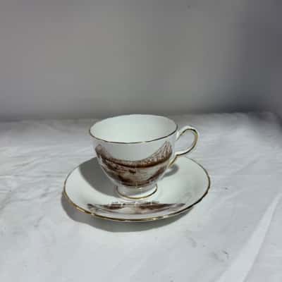 STORY BRIDGE BRISBANE SAUCER AND TEA CUP SET