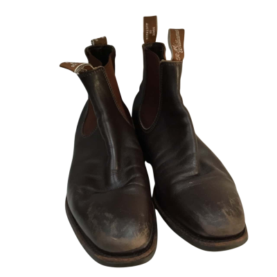  Mens  Brown R M Williams Boots Size 9