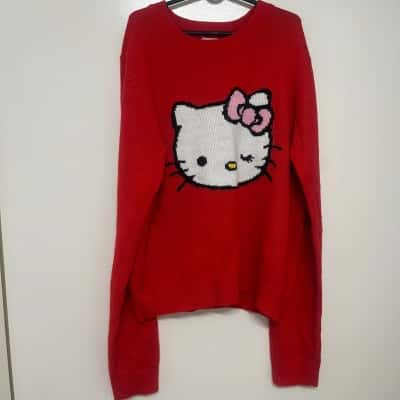  Hello Kitty Kid's Size 14 Jumpers - Red