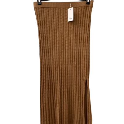 Seed Brown Maxi Skirt   Size XL  