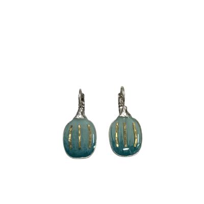 Taratata Coeur D’Artichaut Lever Back Fantaisie Earrings