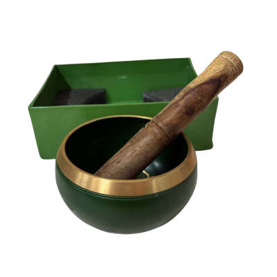 Mandala Singing Bowl set with box