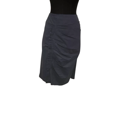 Veronica Maine Womens  Size 12 Pencil Skirt Navy Blue 