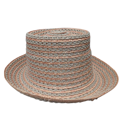  Women's Straw & Cotton Hat