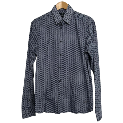 Scotch & Soda Mens Size S Blue Button Up Shirt