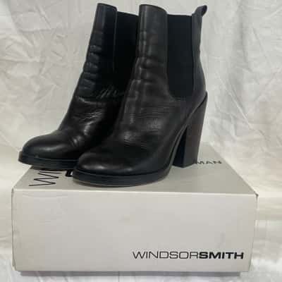 Windsor Smith Size 9 Boots Black  