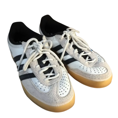  Mens  Adidas Bad Bunny White Lace Up Sneaker Size US 7