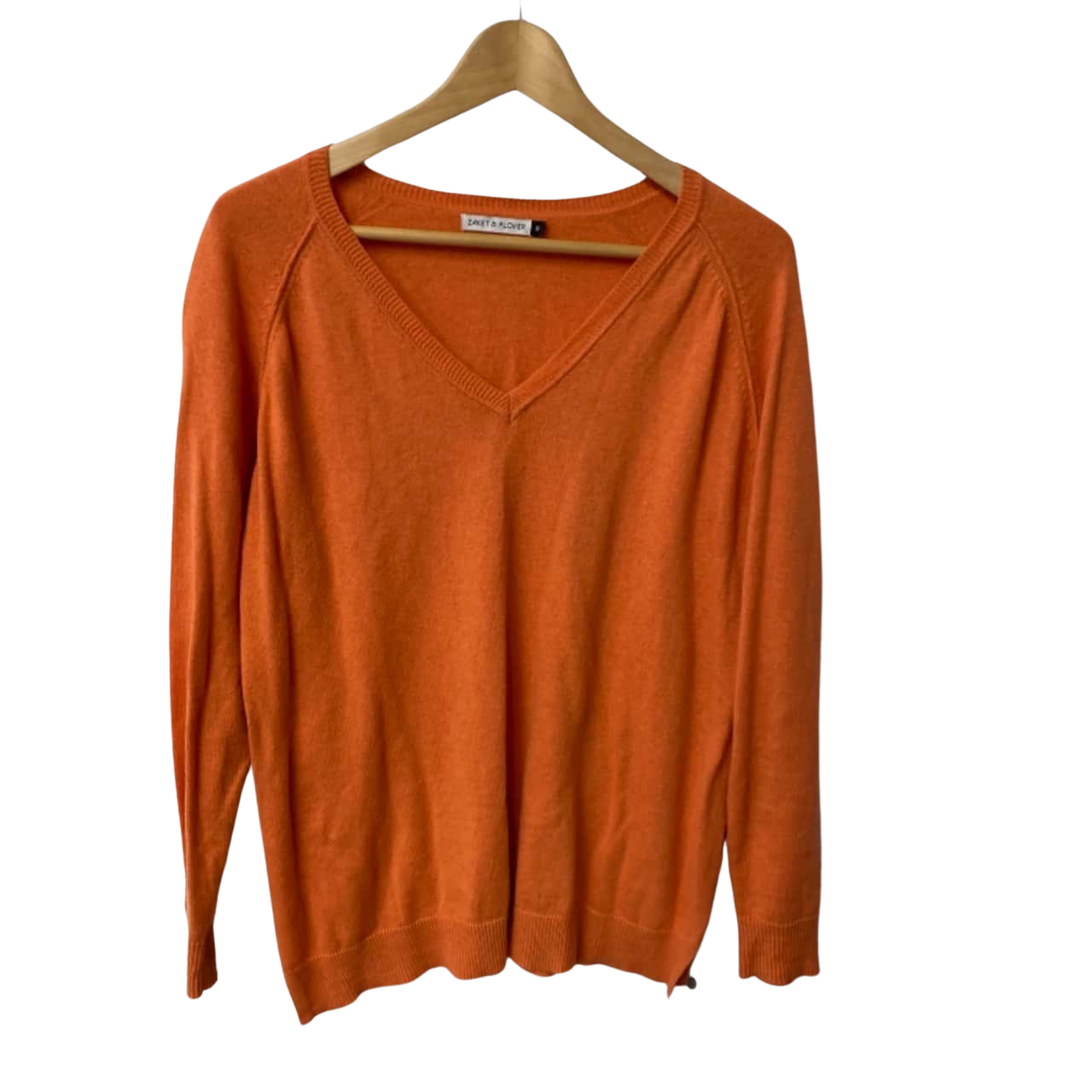 Zaket & Plover Womens Size M Jumpers Orange (s)