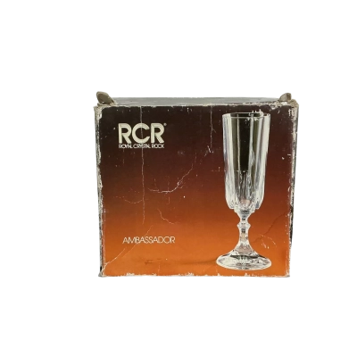 RCR Ambassador Crystal Glasses Box Set