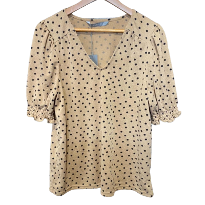 Katies Size L Spotted Top