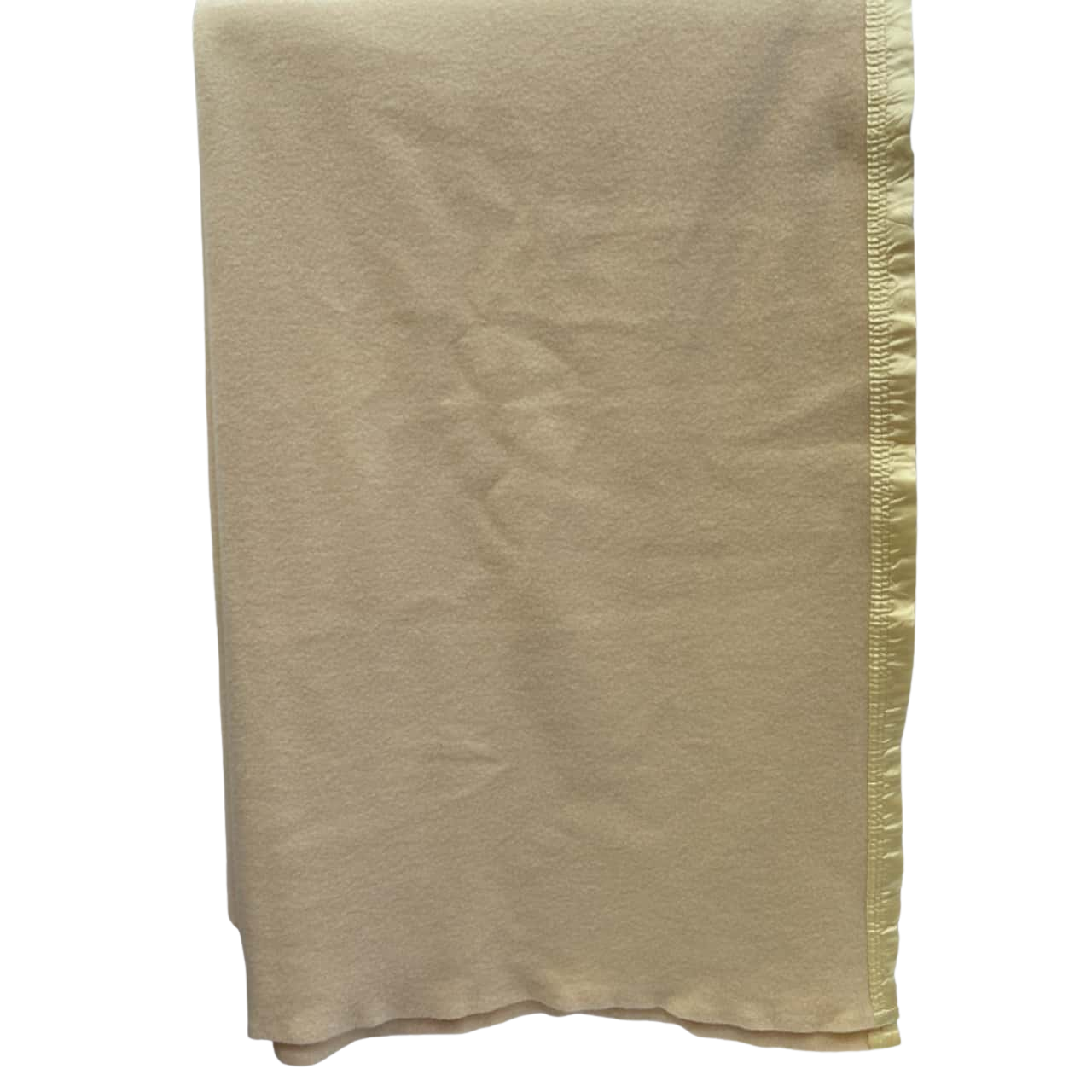 Billabong Woollen Blanket. Queen size. Pale Yellow (s)