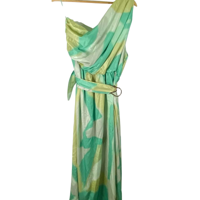 YH & CO Korah One-Shoulder Midi Dress – Size M