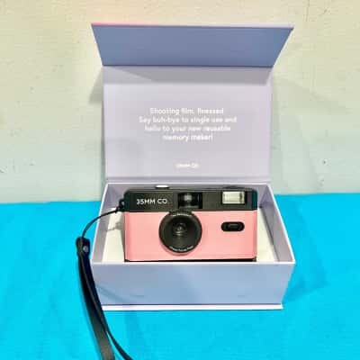 35mm Co Reloader Reusable  Camera Pink - in original box