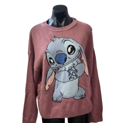 Stitch Disney Womens  Size 10 Jumper Purple 