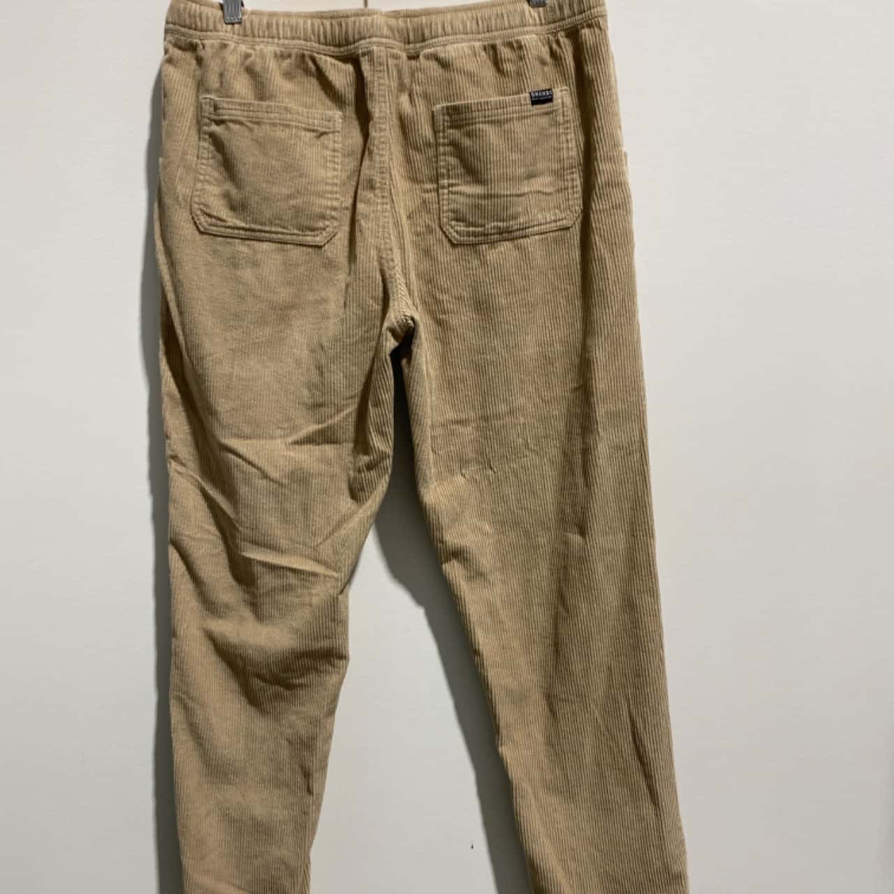 Ghanda Mens Size 34 Corduroy Beige / Nude Pant(s)