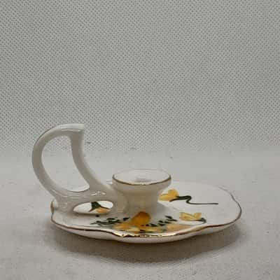 Westminster floral candle holder