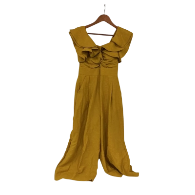 Sheike Womens  Size 6 Grace Jumpsuite in Gold Colour | Brand New | RRP $199.95