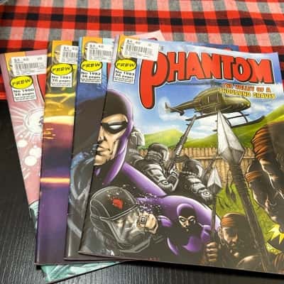 Phantom Issues 1980, 1981, 1982, 1983 Set of 4 Comics(B4)