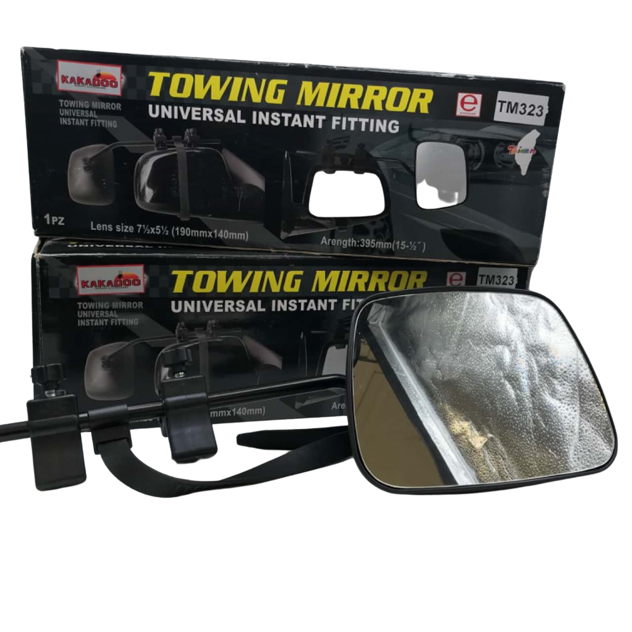 2 Piece Kakadoo Heavy Duty Ratchet Towing Mirror SE1741001