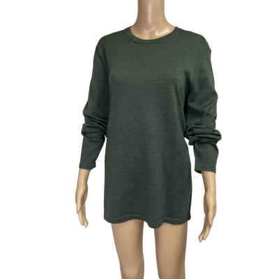 Country Road Womens  Size L Crew Neck Jumper Olive 