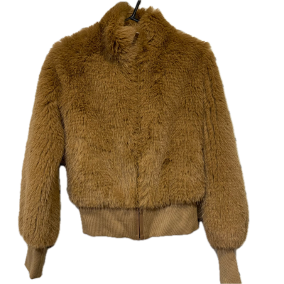 Once/Was Womens  Size 0 Brown coat 
