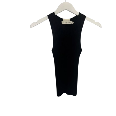 AJE Womens  Size 6 Singlet Top Black  