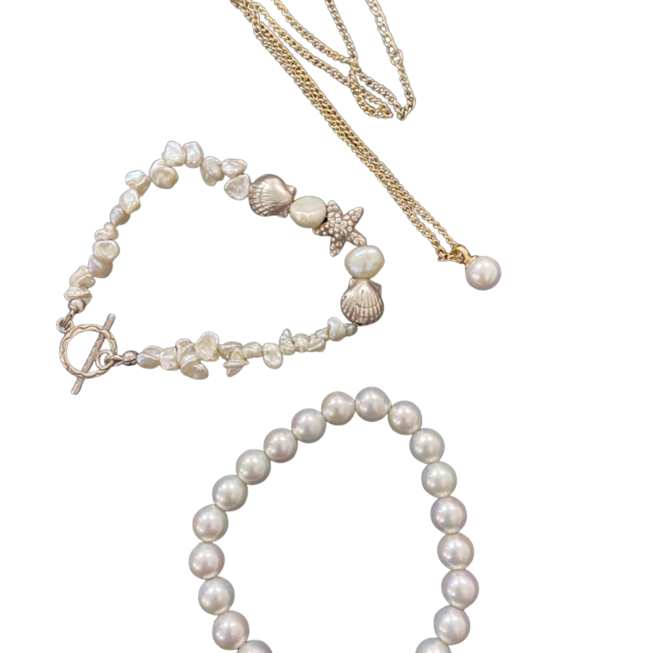 Pearl Bracelet and necklace (s)