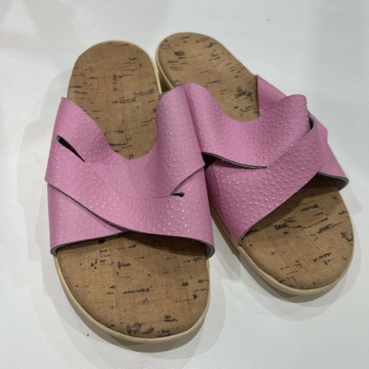 Pink Womens Slides Size 39(s)