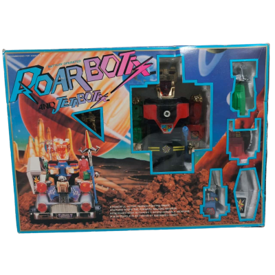 PreOwned Roar Botix And Jeta Botix Transformer Robot Used 