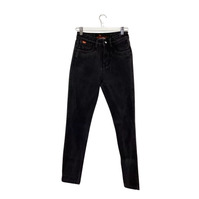 SA1NT Unbreakable High Waisted Skinny Motorcycle Jeans Size 8 Like-New rrp$499