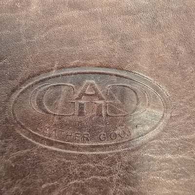  Womens Brown GAG Small Leather Cross Body or Belt Bag 18cm W x 13cm H