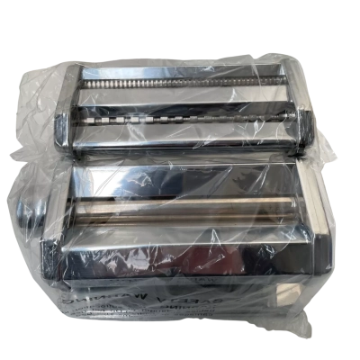 Baccarat extra wide pasta maker stainless steel new in original box