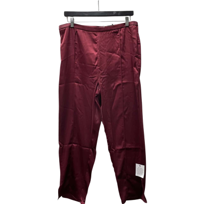  BWLDR Women's BNWT  Size 16 Ankle Length Pants Red 