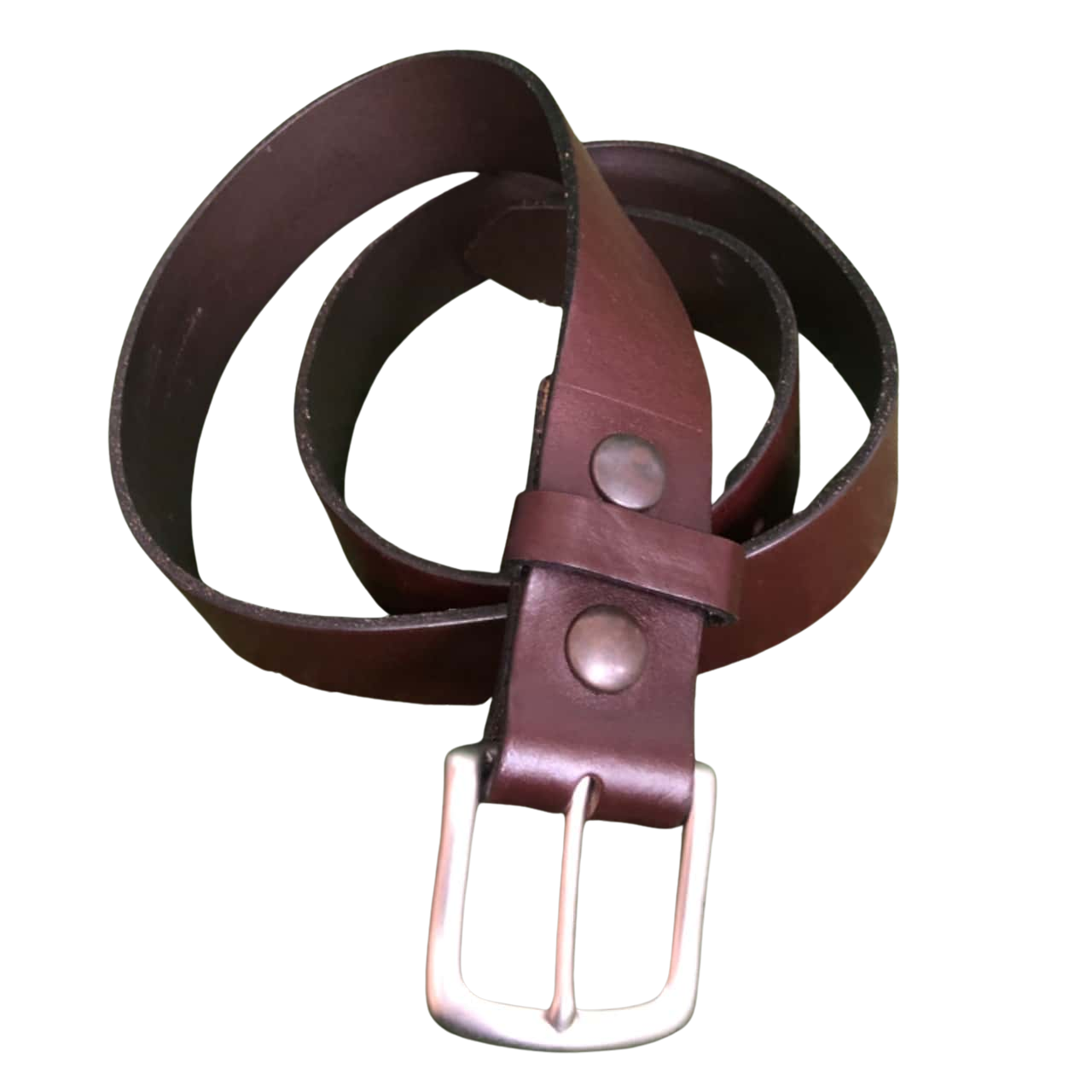 Crocbelts Brown Leather Belt Size 40(s)