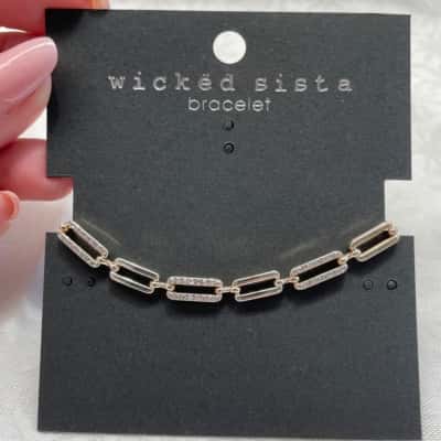 NEW  Womens Wicked Sista Bracelet COSTUME 